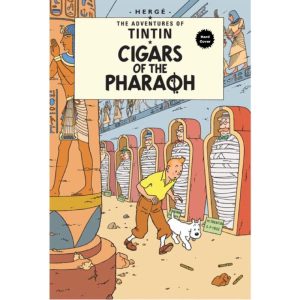 کتاب ماجراهای تن تن سیگارهای فرعون